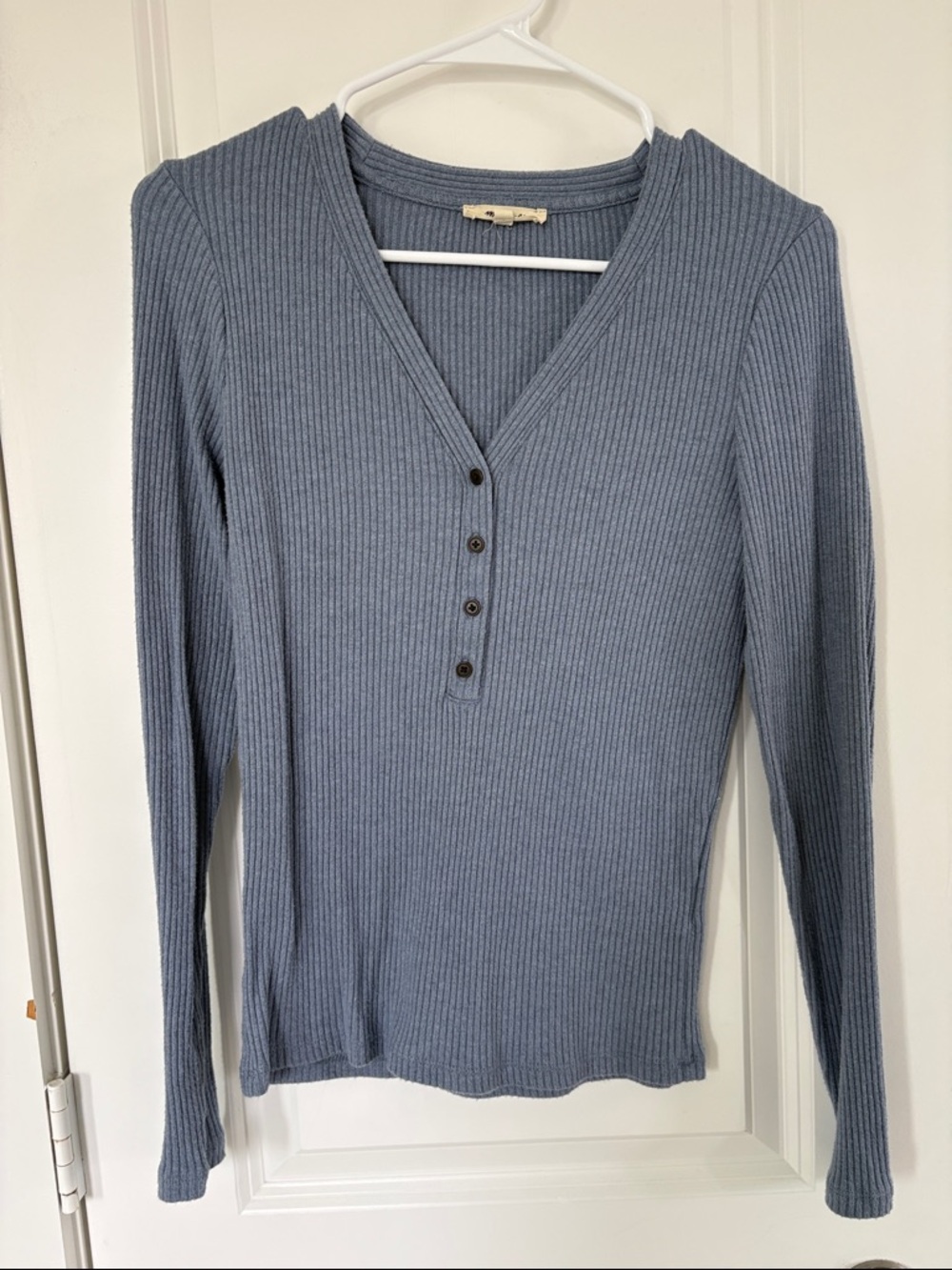 Madewell Soft Ribbed Henley